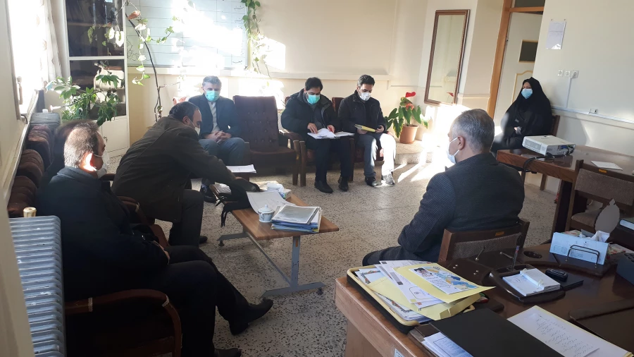 بازدید هیأت نظارت، ارزیابی و تضمین کیفیت آموزش عالی استان اردبیل از واحد دانشگاهی آزادگان نیر