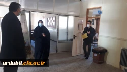 بازدید هیأت نظارت، ارزیابی و تضمین کیفیت آموزش عالی استان اردبیل از واحد دانشگاهی آزادگان نیر