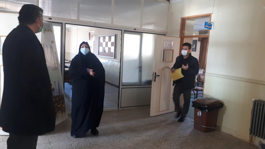 بازدید هیأت نظارت، ارزیابی و تضمین کیفیت آموزش عالی استان اردبیل از واحد دانشگاهی آزادگان نیر