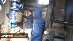 حضور کارشناسان نوسازی و تجهیز مدارس استان اردبیل در واحد دانشگاهی آزادگان نیر