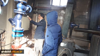 حضور کارشناسان نوسازی و تجهیز مدارس استان اردبیل در واحد دانشگاهی آزادگان نیر