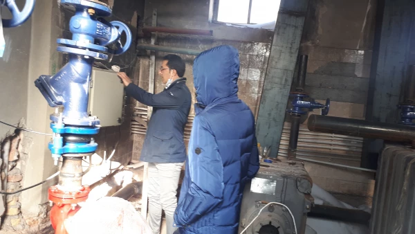 حضور کارشناسان نوسازی و تجهیز مدارس استان اردبیل در واحد دانشگاهی آزادگان نیر