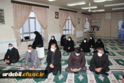 برگزاری مراسم تلاوت زیارت حضرت زهرا(س) در پردیس بنت الهدی صدر 