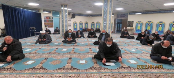 قرائت پرفیض زیارت عاشورا در دانشگاه فرهنگیان اردبیل