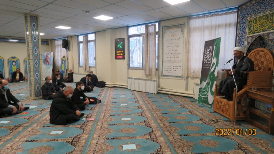 قرائت پرفیض زیارت عاشورا در دانشگاه فرهنگیان اردبیل
