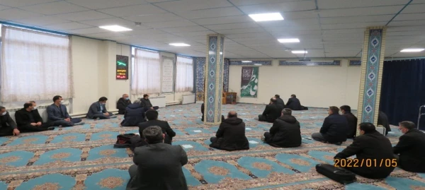 قرائت پرفیض زیارت عاشورا در دانشگاه فرهنگیان اردبیل