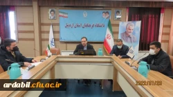  جلسه تشریح فعالیت های فرهنگی و اجتماعی پردیس علامه طباطبایی اردبیل