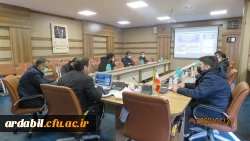  جلسه تشریح فعالیت های فرهنگی و اجتماعی پردیس علامه طباطبایی اردبیل