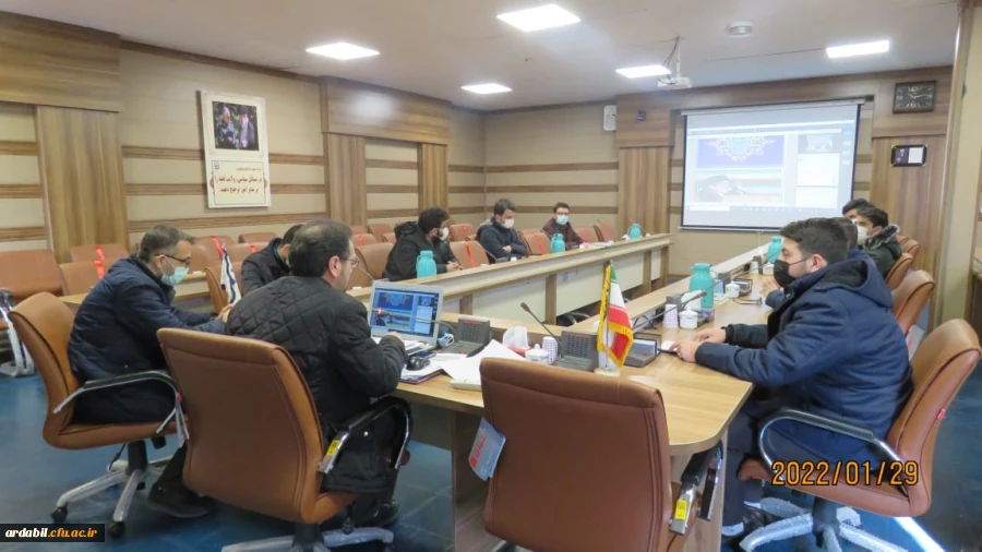  جلسه تشریح فعالیت های فرهنگی و اجتماعی پردیس علامه طباطبایی اردبیل