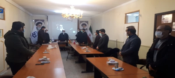 مراسم تکریم و معارفه مسئول جدید بسیج دانشجویی مرکز آزادگان نیر