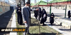 کاشت نهال به مناسبت روز درختکاری