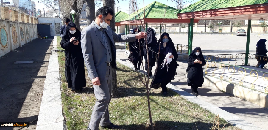 کاشت نهال به مناسبت روز درختکاری