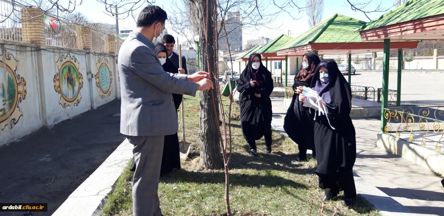 کاشت نهال به مناسبت روز درختکاری