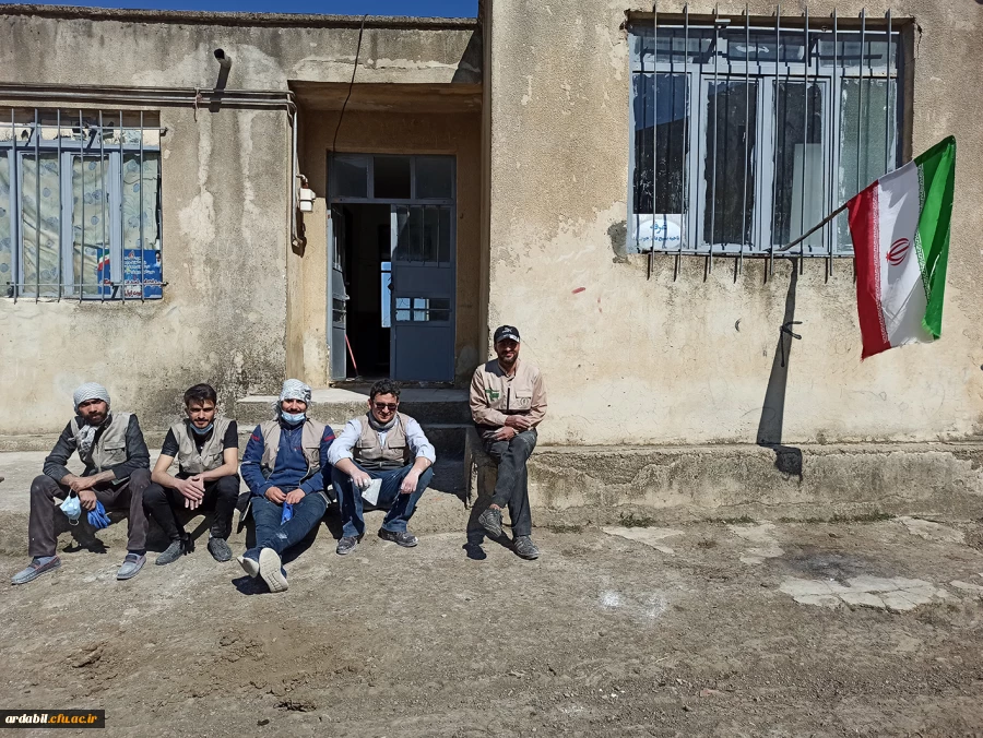 حضور دانشجومعلمان واحد دانشگاهی آزادگان نیر در اردوی جهادی عهد خدمت