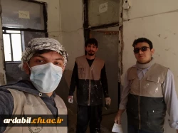 حضور دانشجومعلمان واحد دانشگاهی آزادگان نیر در اردوی جهادی عهد خدمت