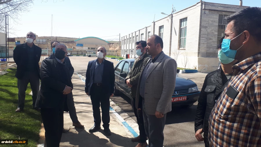 بازدید معاون هماهنگی مدیریت استانی از واحد دانشگاهی آزادگان نیر