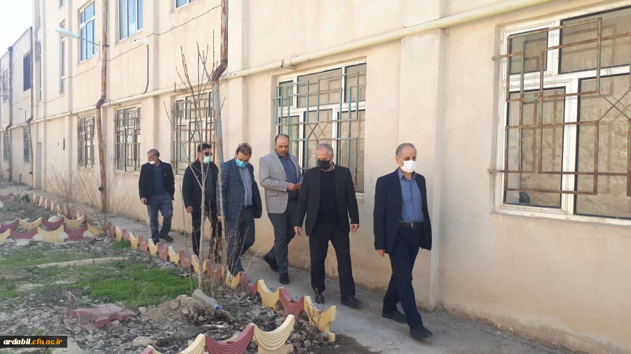 بازدید معاون هماهنگی مدیریت استانی از واحد دانشگاهی آزادگان نیر