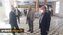 بازدید معاون هماهنگی مدیریت استانی از واحد دانشگاهی آزادگان نیر