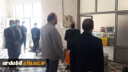 بازدید معاون هماهنگی مدیریت استانی از واحد دانشگاهی آزادگان نیر