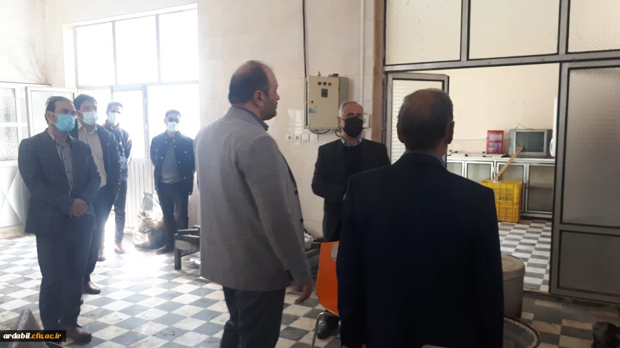 بازدید معاون هماهنگی مدیریت استانی از واحد دانشگاهی آزادگان نیر