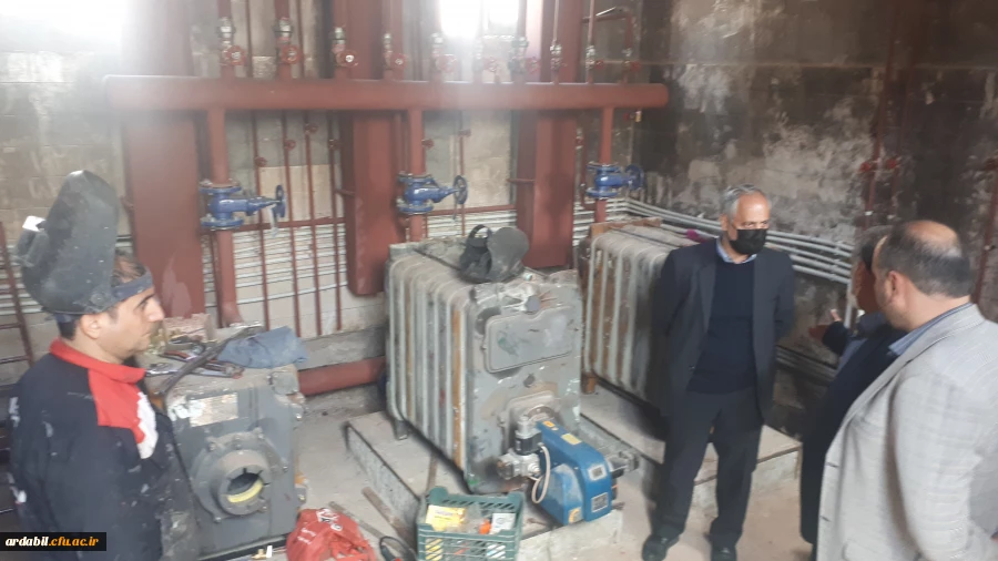 بازدید معاون هماهنگی مدیریت استانی از واحد دانشگاهی آزادگان نیر