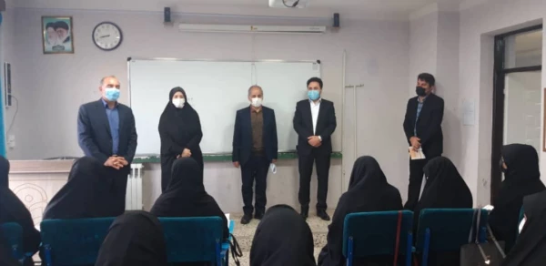 بازدید سرپرست مدیریت امور پردیس های استان از پردیس بنت الهدی صدر