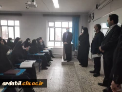 بازدید سرپرست مدیریت امور پردیس های استان از پردیس بنت الهدی صدر