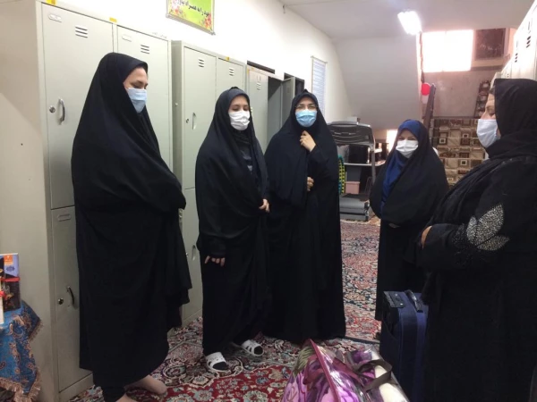 بازدید سرپرست مدیریت امور پردیس های استان از پردیس بنت الهدی صدر