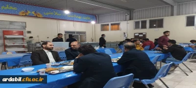 افطاری مدیر کل آموزش و پرورش و سرپرست مدیریت امور پردیس های استان اردبیل با دانشجومعلمان 