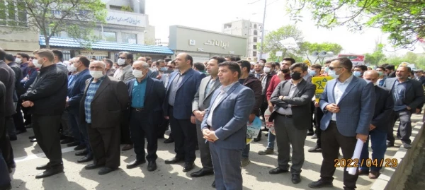 حضور اساتید،کارکنان و دانشجو معلمان دانشگاه فرهنگیان استان اردبیل در راهپیمایی روز جهانی قدس