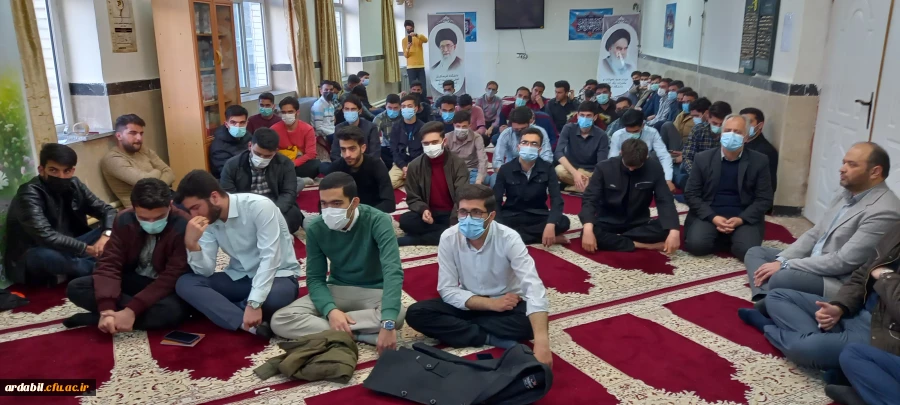 حضور مسئولان مدیریت استانی در افطاری واحد دانشگاهی آزادگان نیر 