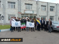 حضور اساتید،کارکنان و دانشجو معلمان دانشگاه فرهنگیان استان اردبیل در راهپیمایی روز جهانی قدس