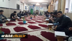 مراسم محفل انس با قرآن در واحد دانشگاهی آزادگان نیر