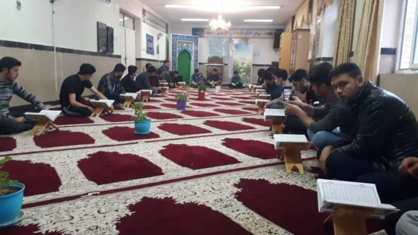 مراسم محفل انس با قرآن در واحد دانشگاهی آزادگان نیر