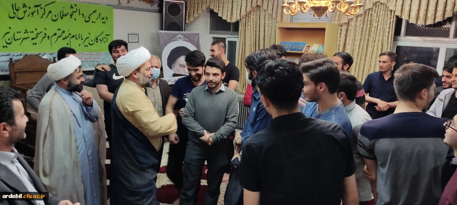 حضور امام جمعه شهرستان نیر در واحد دانشگاهی آزادگان نیر