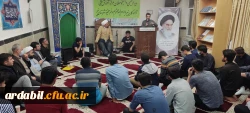 حضور امام جمعه شهرستان نیر در واحد دانشگاهی آزادگان نیر