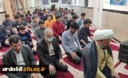 حضور امام جمعه شهرستان نیر در واحد دانشگاهی آزادگان نیر