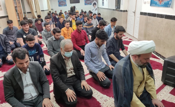 حضور امام جمعه شهرستان نیر در واحد دانشگاهی آزادگان نیر
