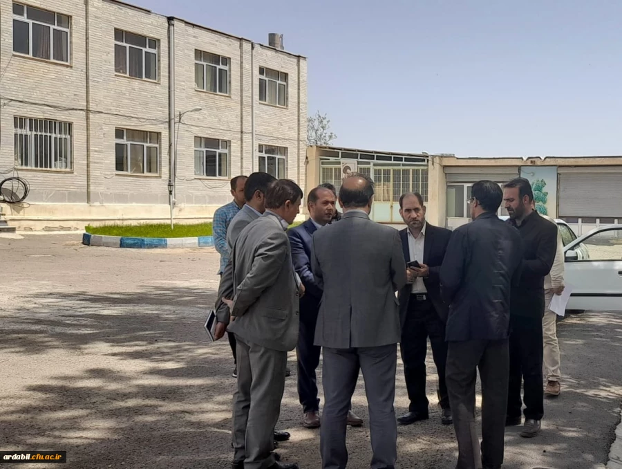 بازدید مدیرکل آموزش و پرورش استان اردبیل از واحد دانشگاهی آزادگان نیر