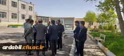 بازدید مدیرکل آموزش و پرورش استان اردبیل از واحد دانشگاهی آزادگان نیر