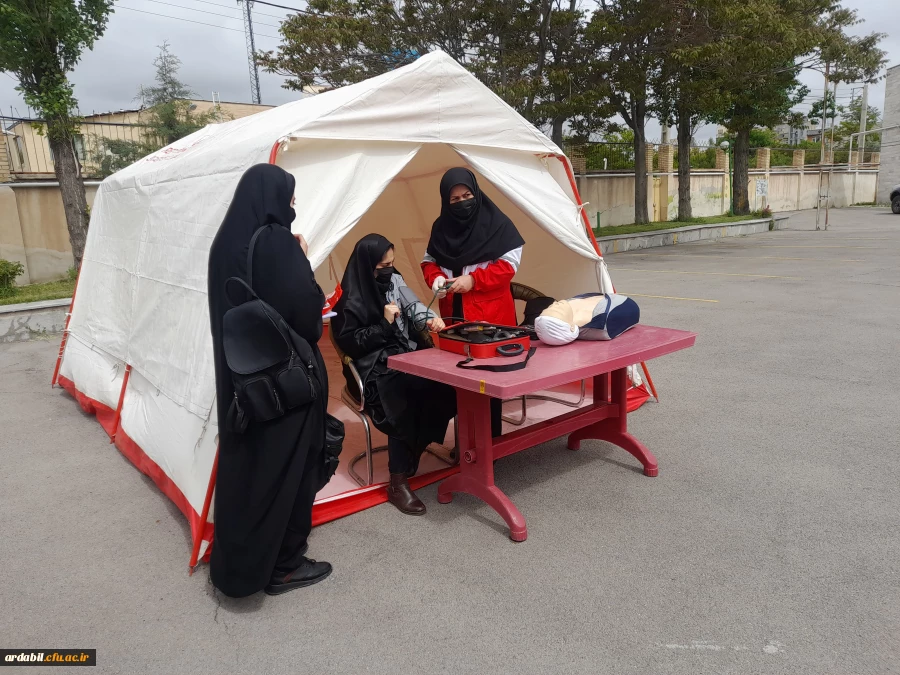 برپایی ایستگاه سلامت