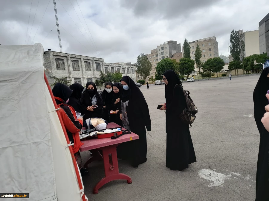 برپایی ایستگاه سلامت