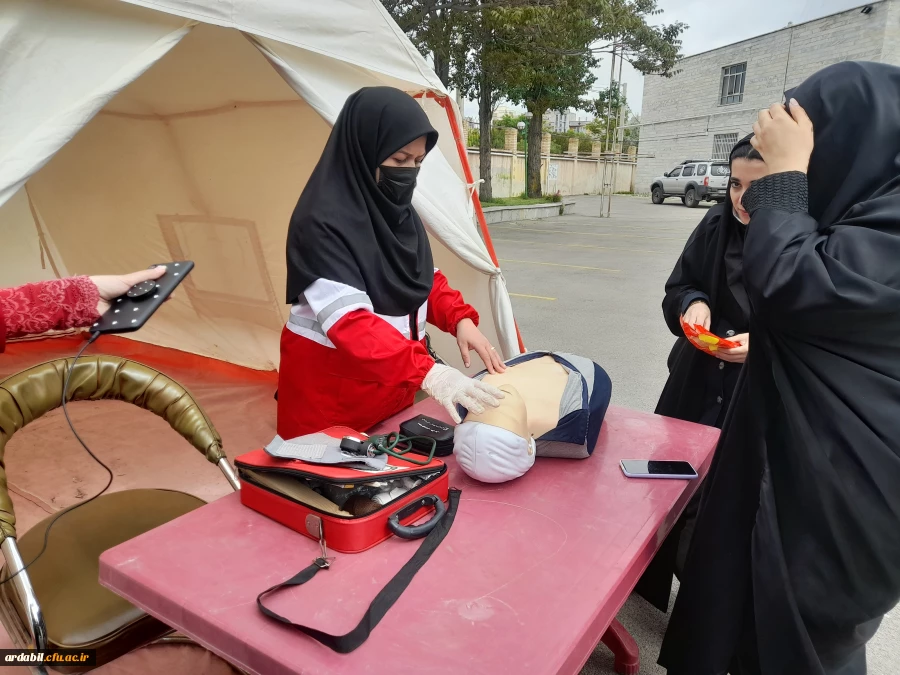 برپایی ایستگاه سلامت