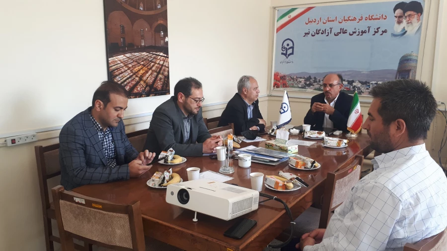 بازدید معاون مدیر کل برنامه ریزی فرهنگی و اجتماعی سازمان مرکزی دانشگاه