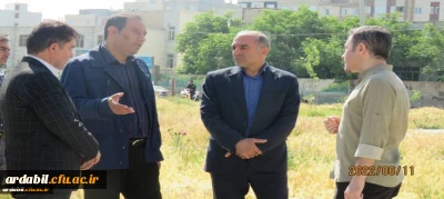 درراستای تسریع در اجرای پروژه ی عمرانی دانشگاه :

مسئول دفتر فنی اداره نوسازی مدارس استان اردبیل از طرح عمرانی دانشگاه فرهنگیان اردبیل بازدید کرد