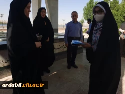  همایش پیاده روی کارکنان،اساتید و دانشجو معلمان به مناسبت عید غدیر 