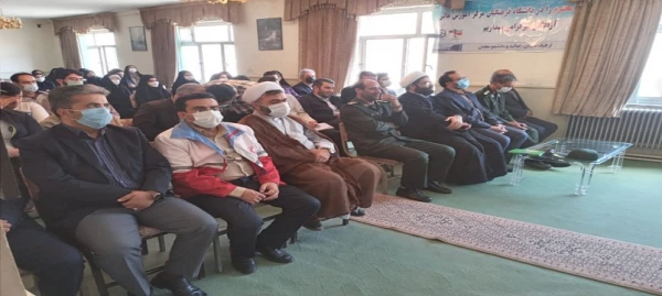آیین افتتاحیه اردوی طرح جهادی دانشجو معلمان دانشگاه فرهنگیان اردبیل