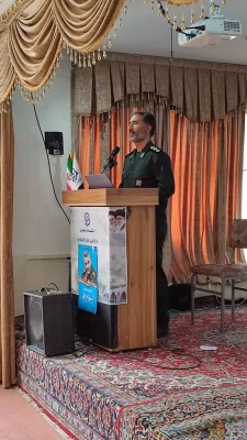 آیین افتتاحیه طرح جهادی عهد خدمت دانشجو معلمان دانشگاه فرهنگیان اردبیل