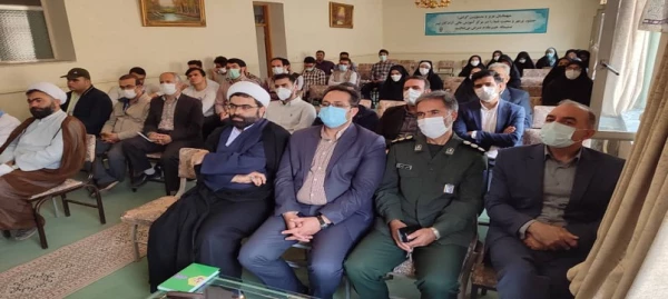 آیین افتتاحیه طرح جهادی عهد خدمت دانشجو معلمان دانشگاه فرهنگیان اردبیل