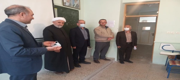 بازدید سرپرست مدیریت دانشگاه فرهنگیان اردبیل از روند برگزاری کلاس های آموزشی تربیتی و فرهنگی  ورودی های 98